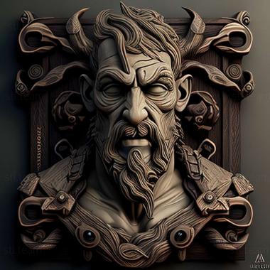 3D model God of War Chains of Olympus game (STL)